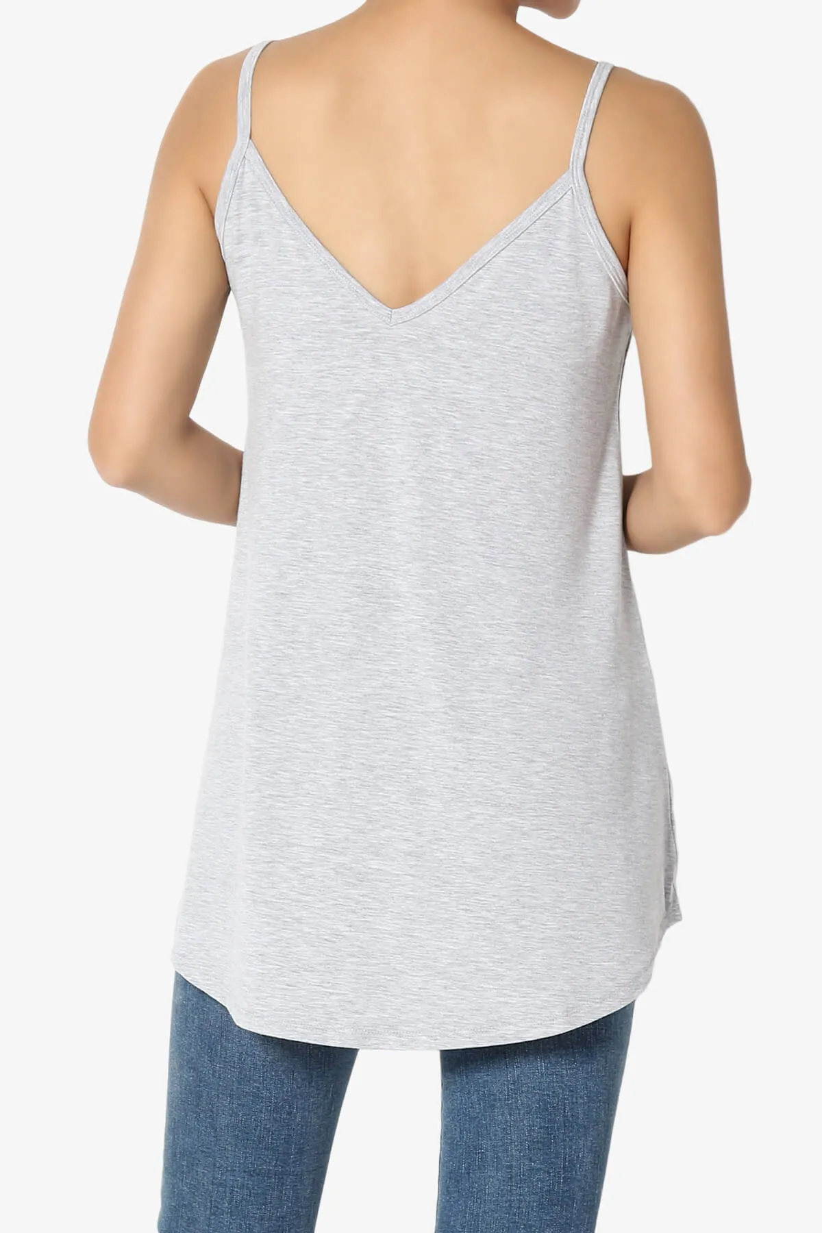 Chelsea Scoop & V Neck Flared Camisole Top PLUS