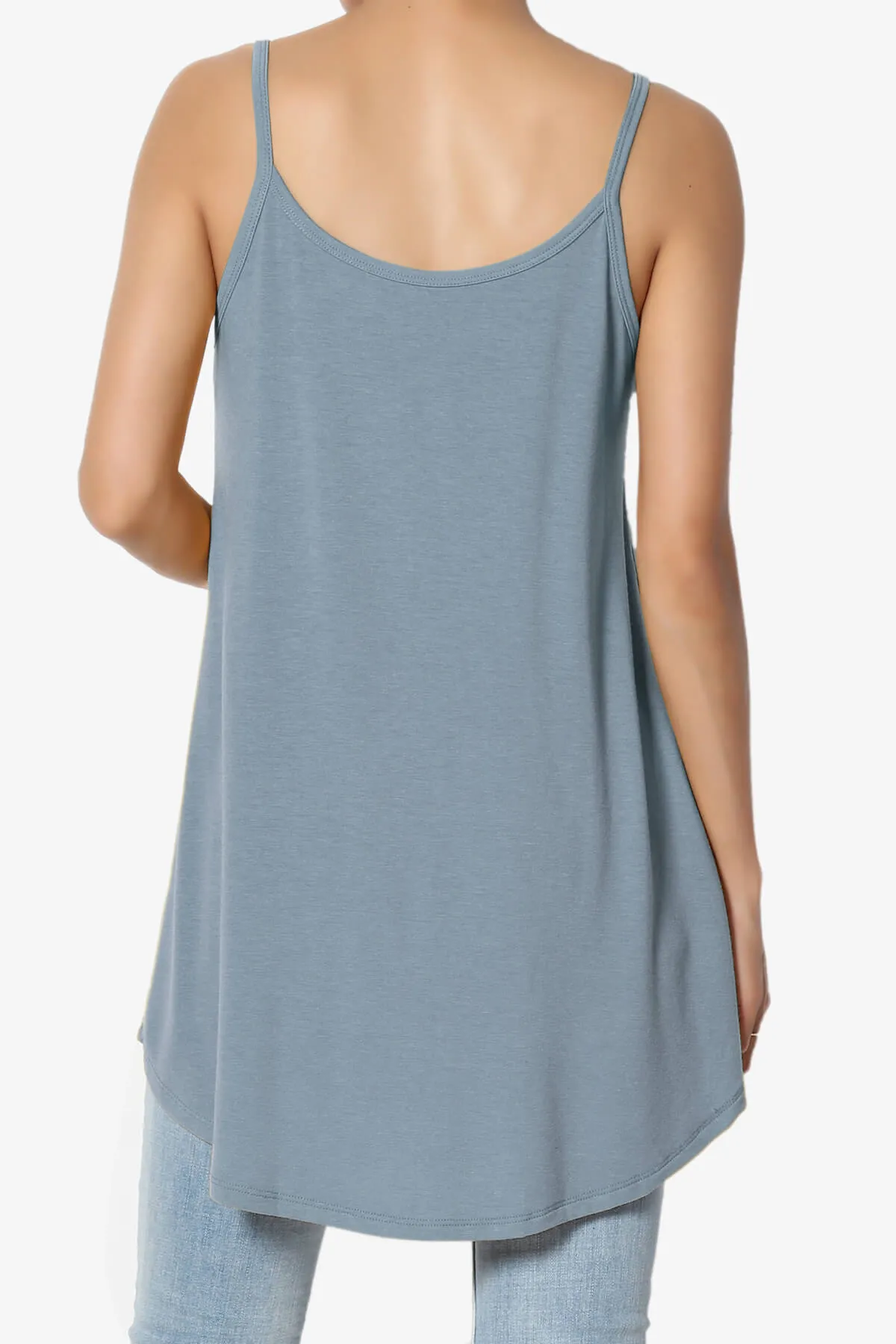 Chelsea Scoop & V Neck Flared Camisole Top PLUS