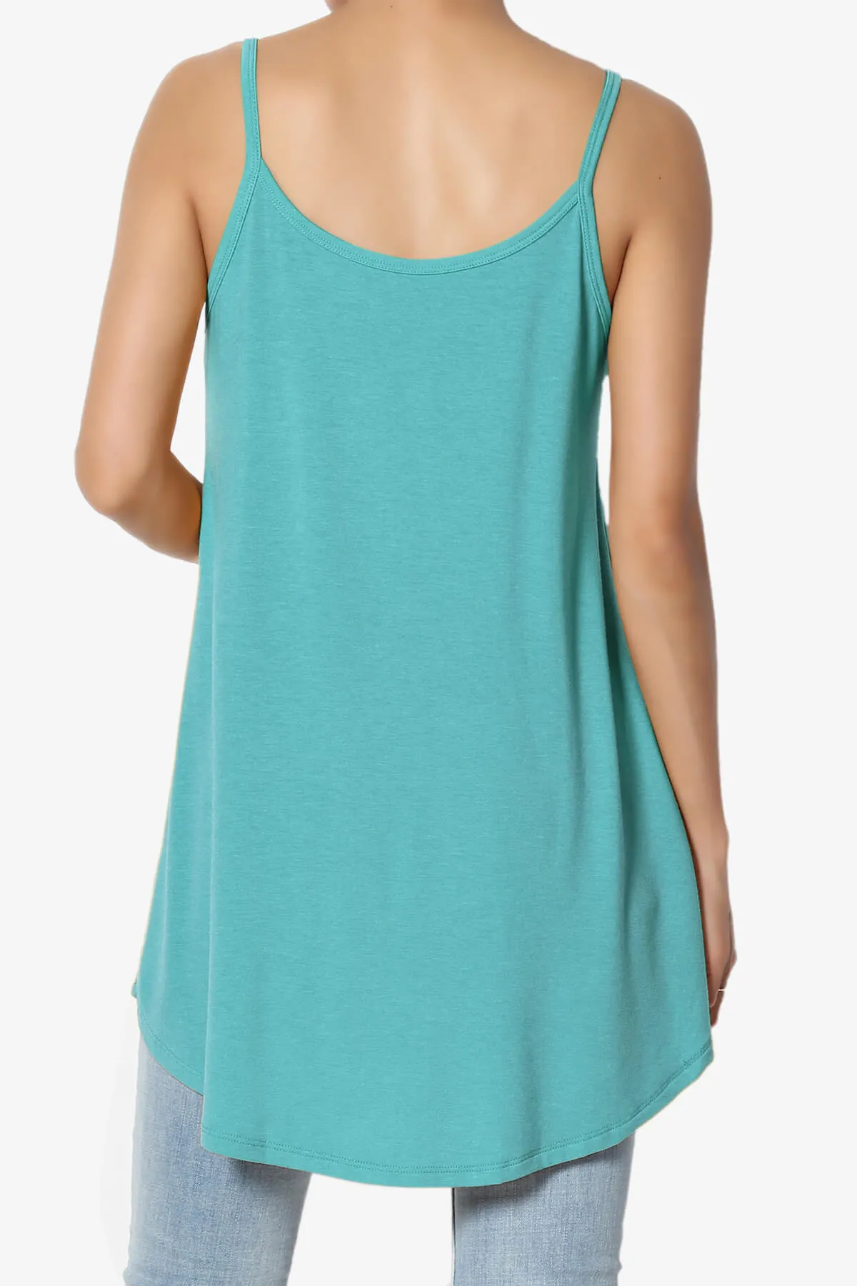 Chelsea Scoop & V Neck Flared Camisole Top PLUS