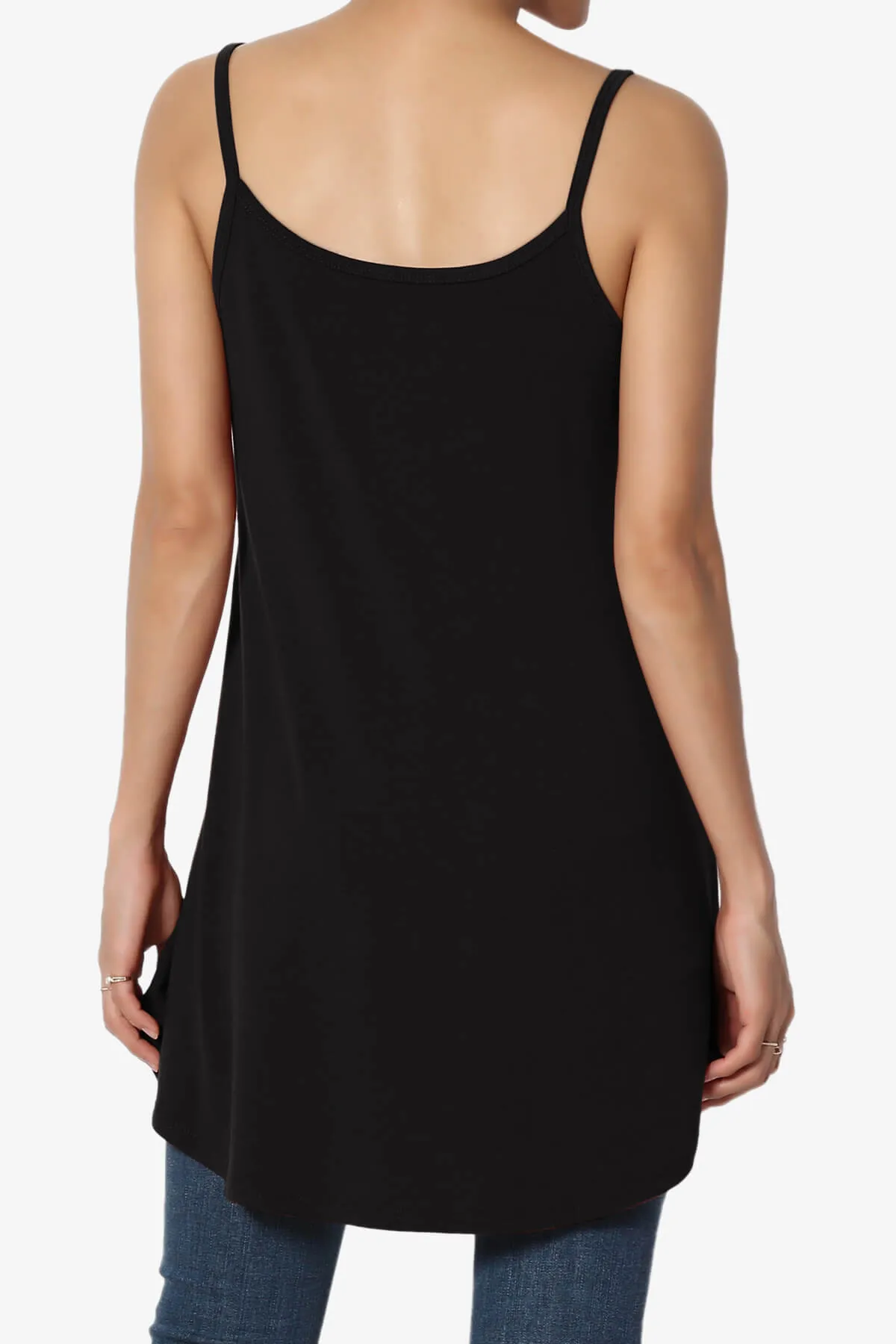 Chelsea Scoop & V Neck Flared Camisole Top PLUS
