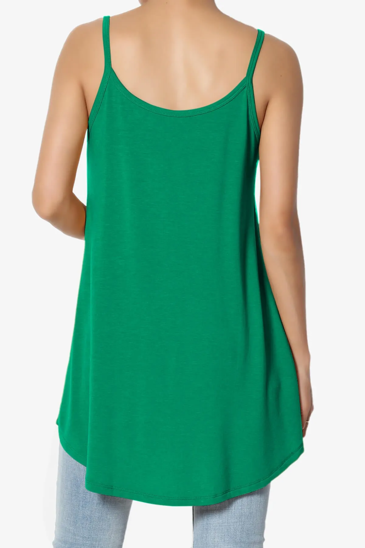 Chelsea Scoop & V Neck Flared Camisole Top PLUS