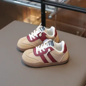 COLOR BLOCK SNEAKERS - BROWN