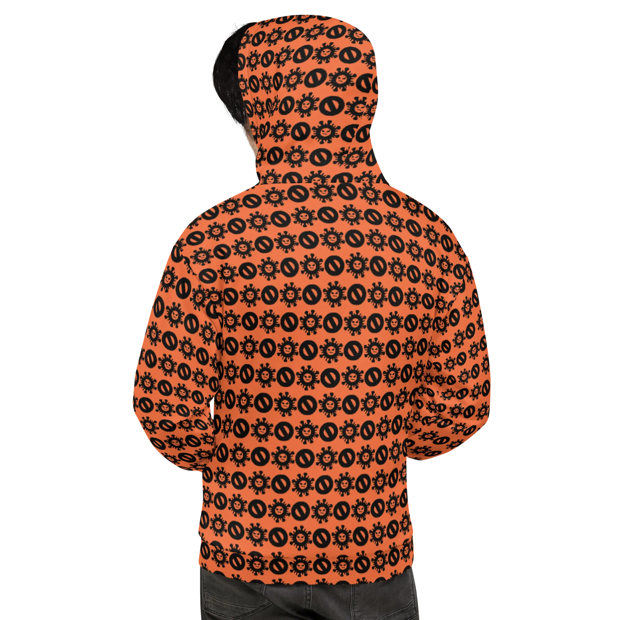 COVID is Not Over (Just Because Your Concern for the High Risk Community is) Pattern Hoodie