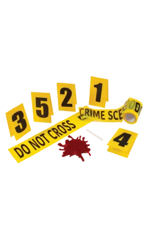 Crime Scene Halloween Kit