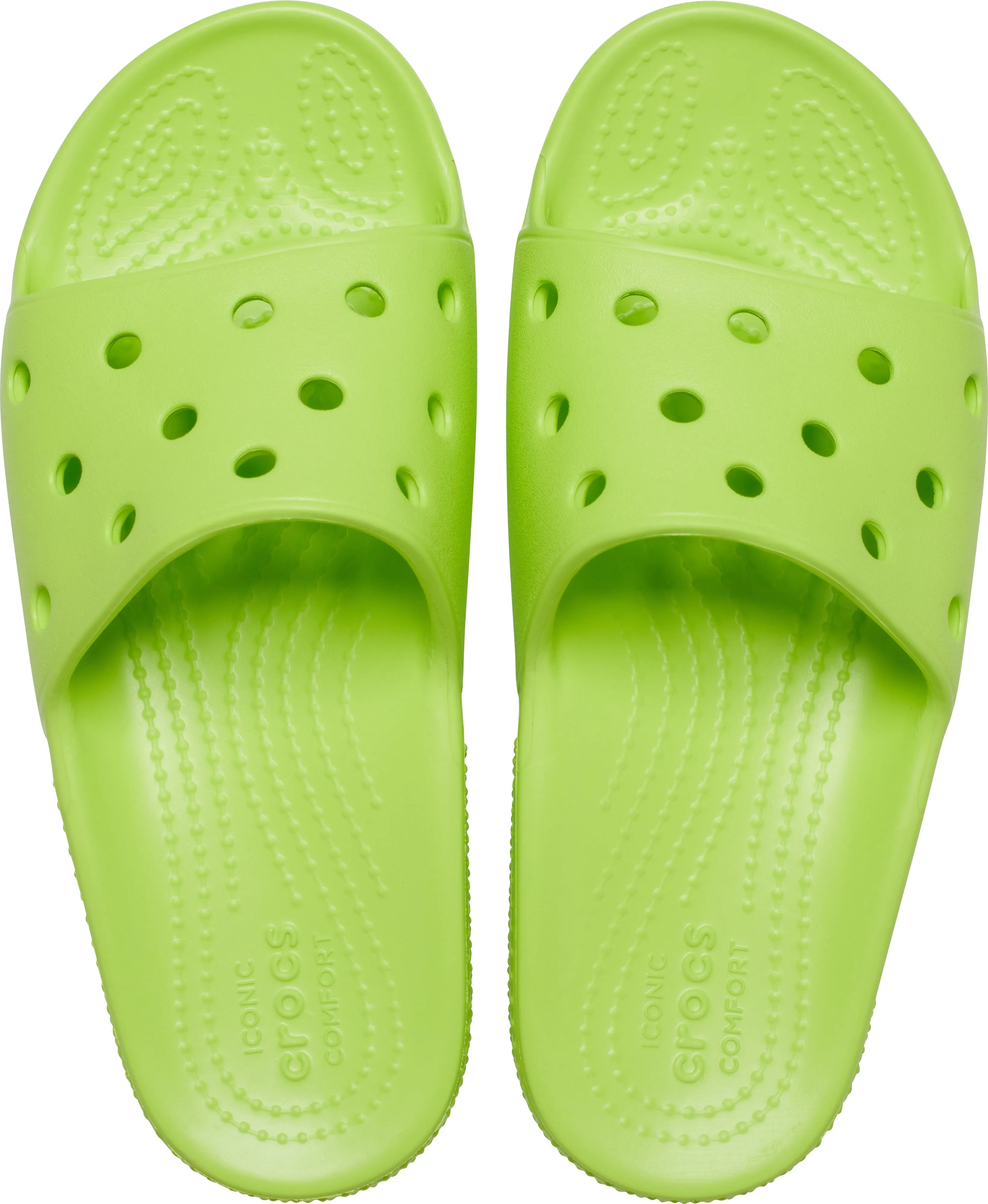 Crocs Kids Classic Slide In Limeade
