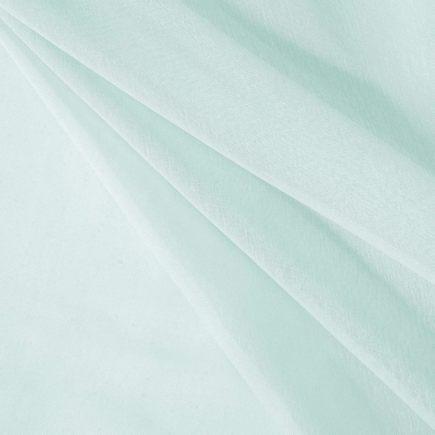 Dainty Home Malibu Solid Airy & Breathable Semi-Sheer Light Filtering Extra Wide Grommet Set Of 4 Window Panels