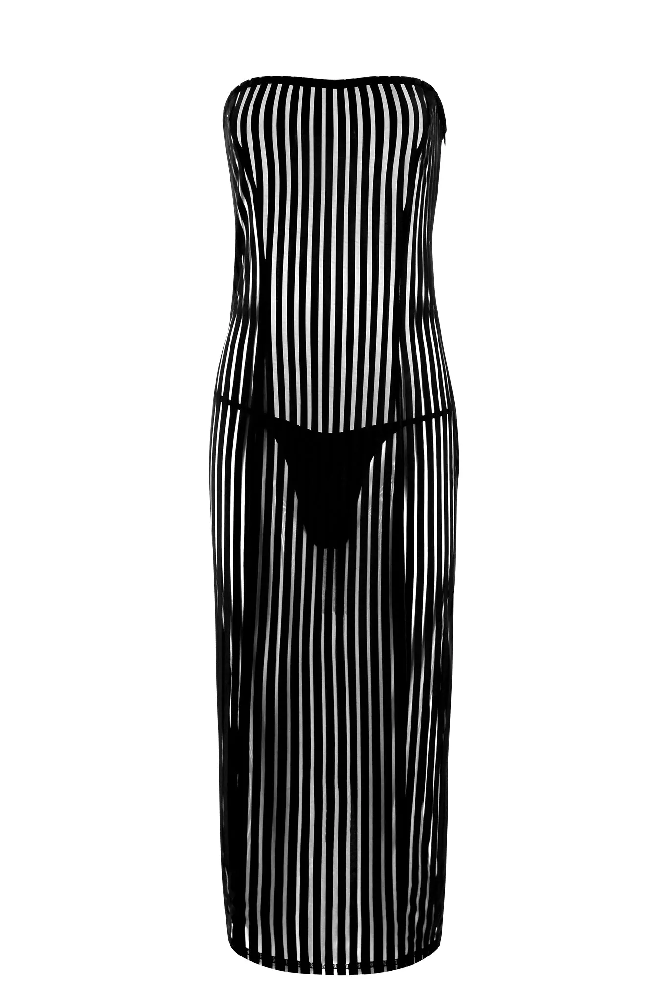 DANIELLE MIDI DRESS - BLACK