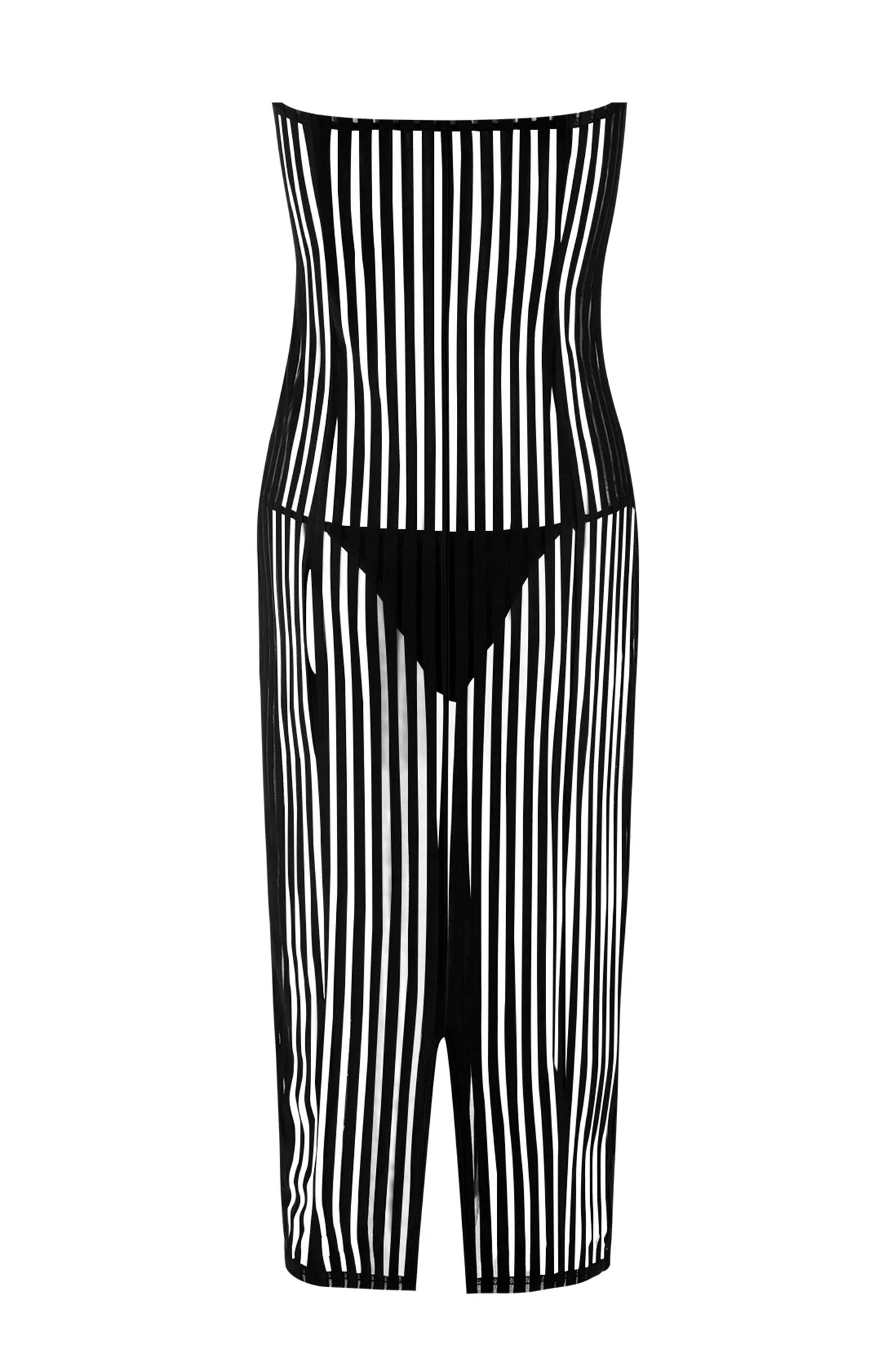 DANIELLE MIDI DRESS - BLACK