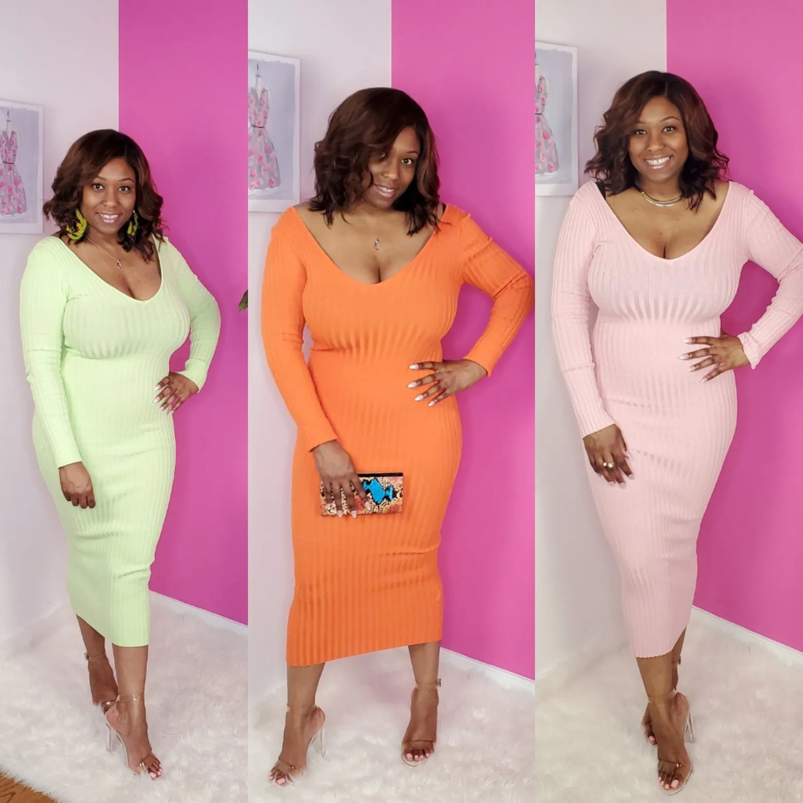 Date Night Midi Dress
