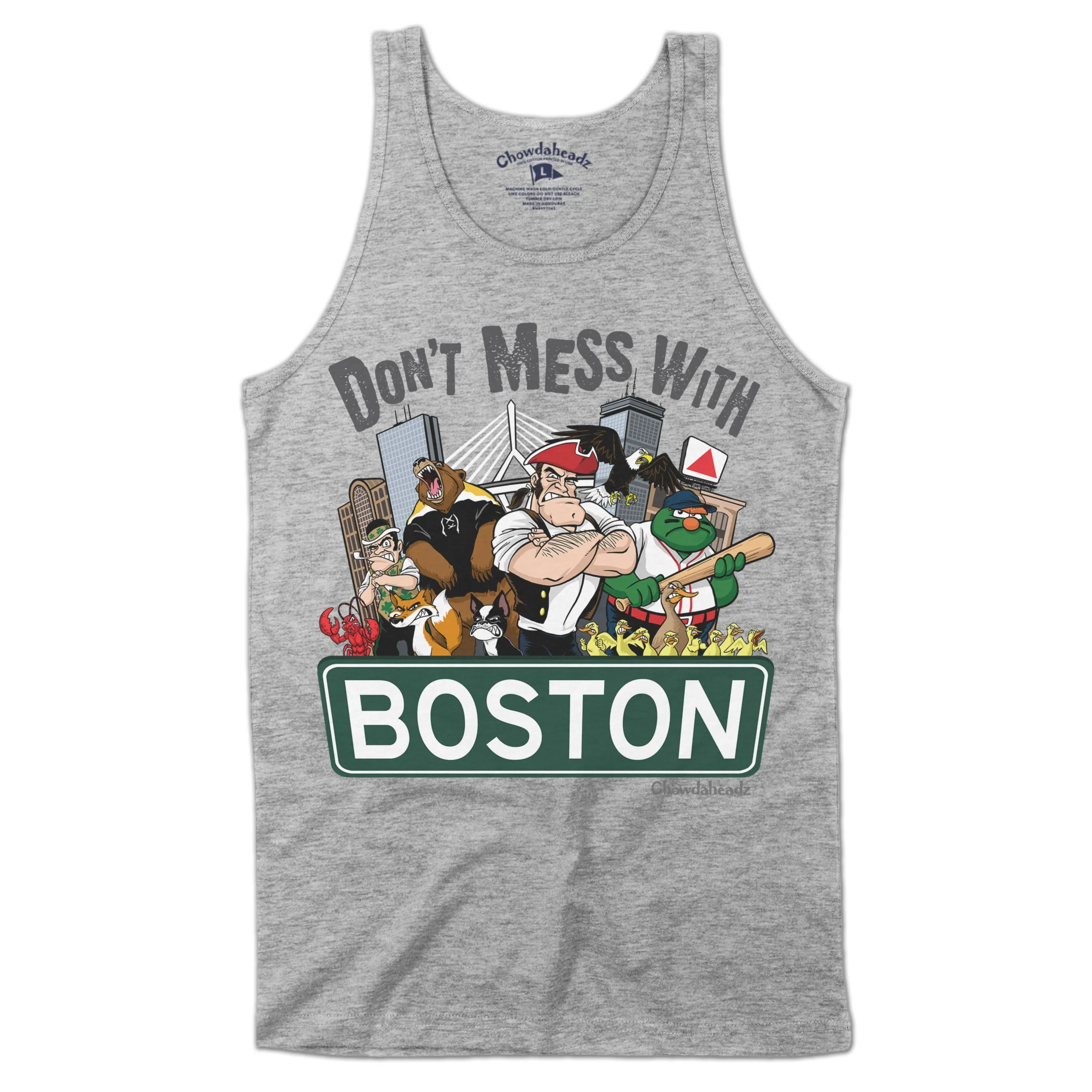 Don't Mess With Boston Lifestyle Pride Men's Tank Top