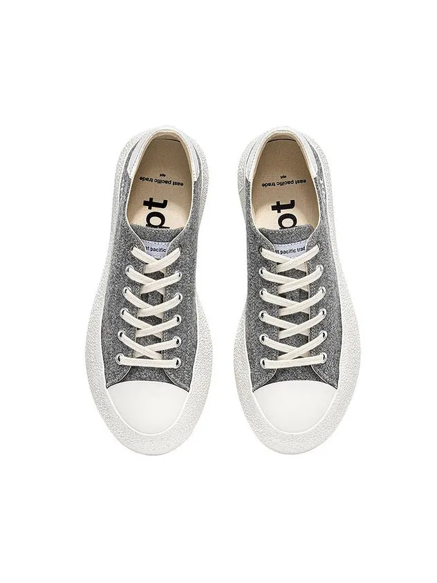 East Pacific Trade Sneakers Dive Wool grigio chiaro
