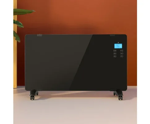 Electric Convection Heater Black 2000W
