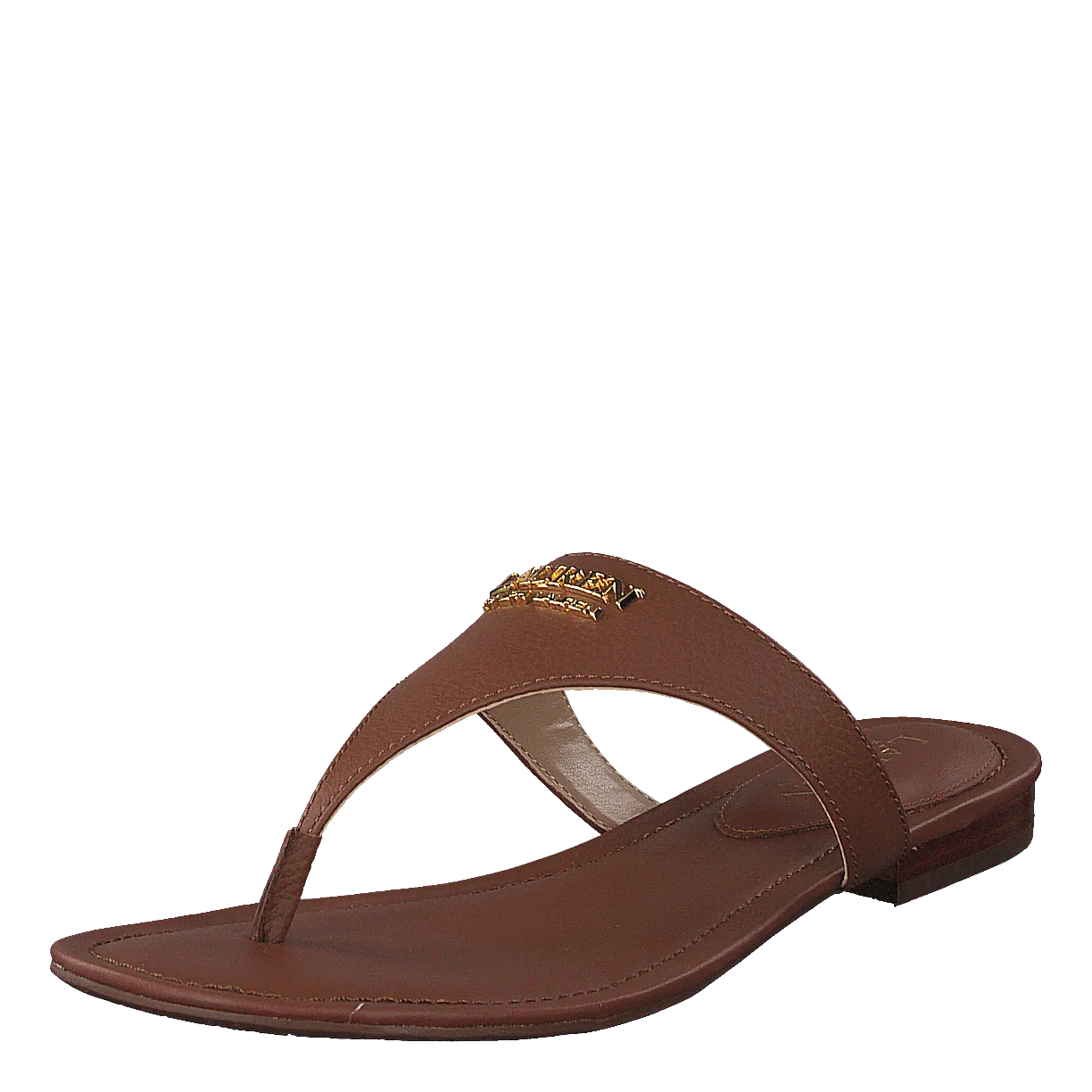 Ellah-sandals-flat Sandal Deep Saddle Tan