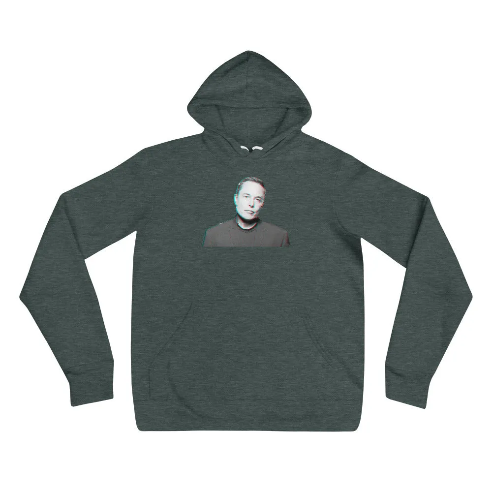 Elon Musk Glitch - Investor Hoodie