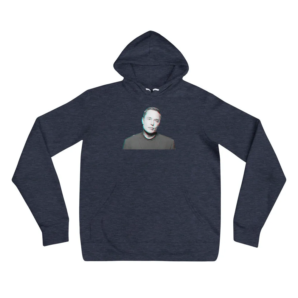Elon Musk Glitch - Investor Hoodie