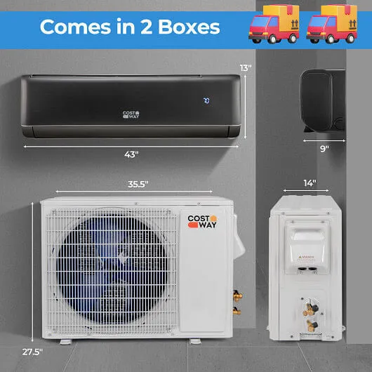 Energy Star Certified 22000 BTU 21 SEER2 208-230V Mini Split Air Conditioner and