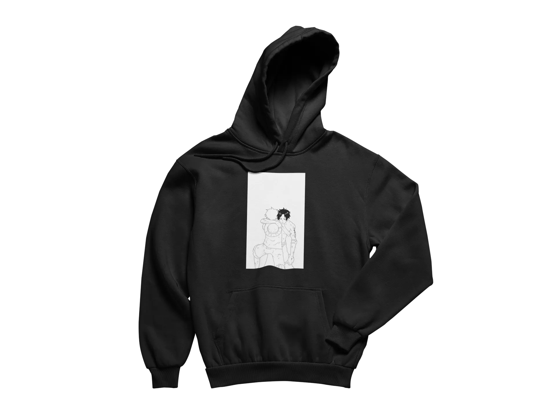 Final Moments of Fire Fist Ace Hoodie