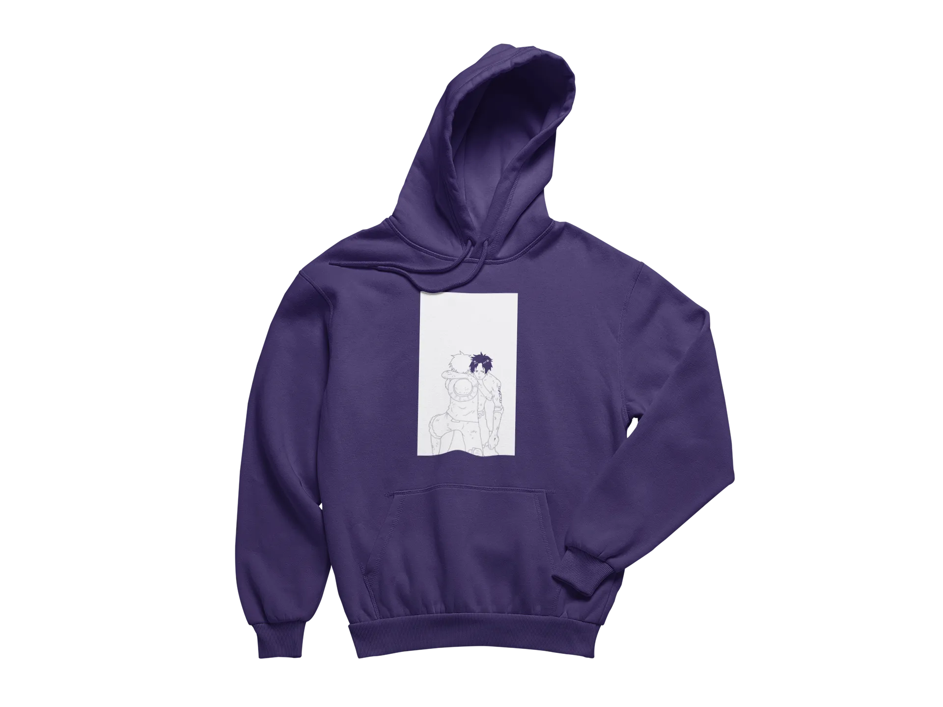 Final Moments of Fire Fist Ace Hoodie