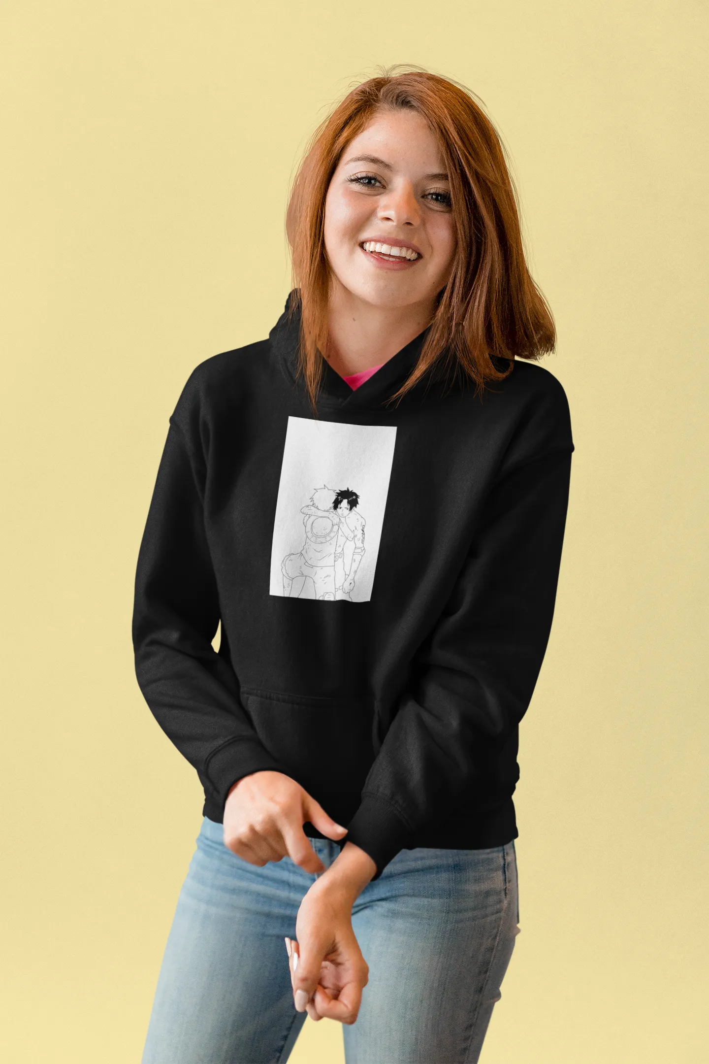 Final Moments of Fire Fist Ace Hoodie