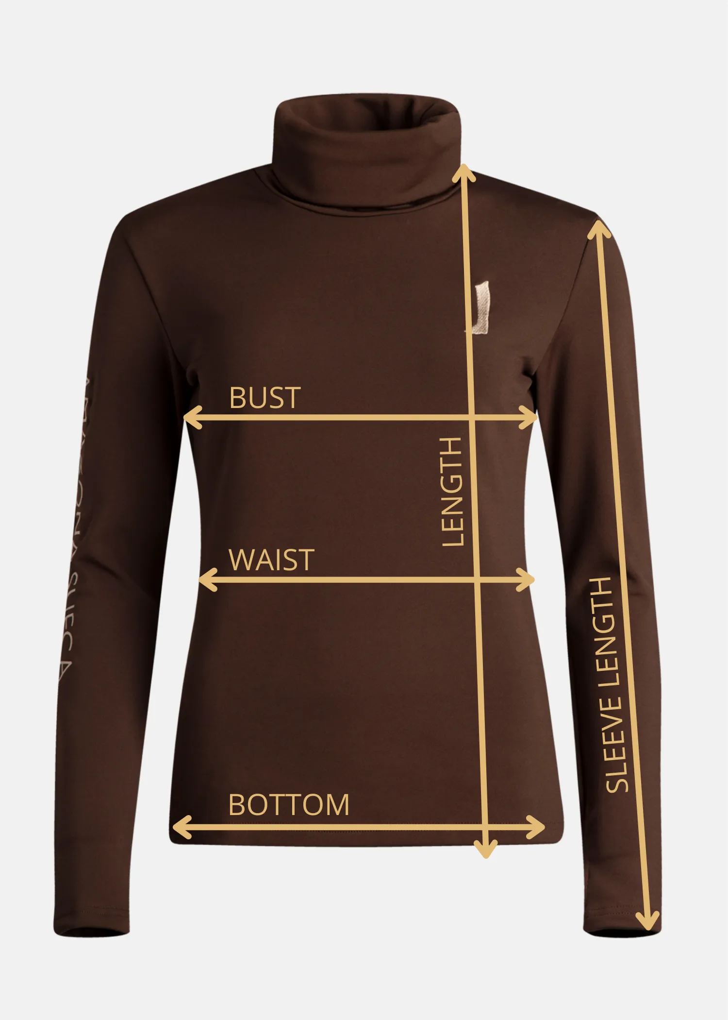 Flavia Base Turtleneck Shirt Light Blue
