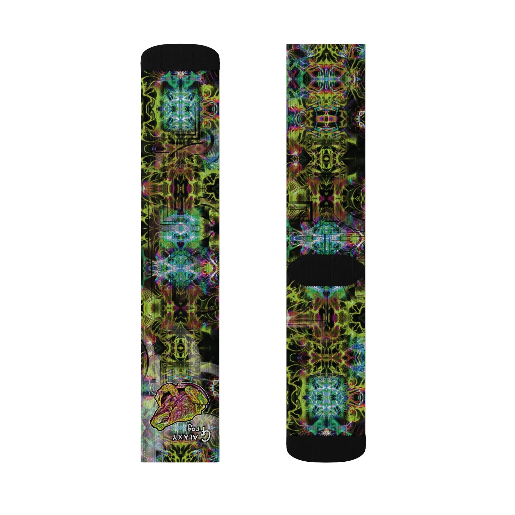 Galaxy Frog Sublimation Socks (Jordan Oaks Elders Cymatics)