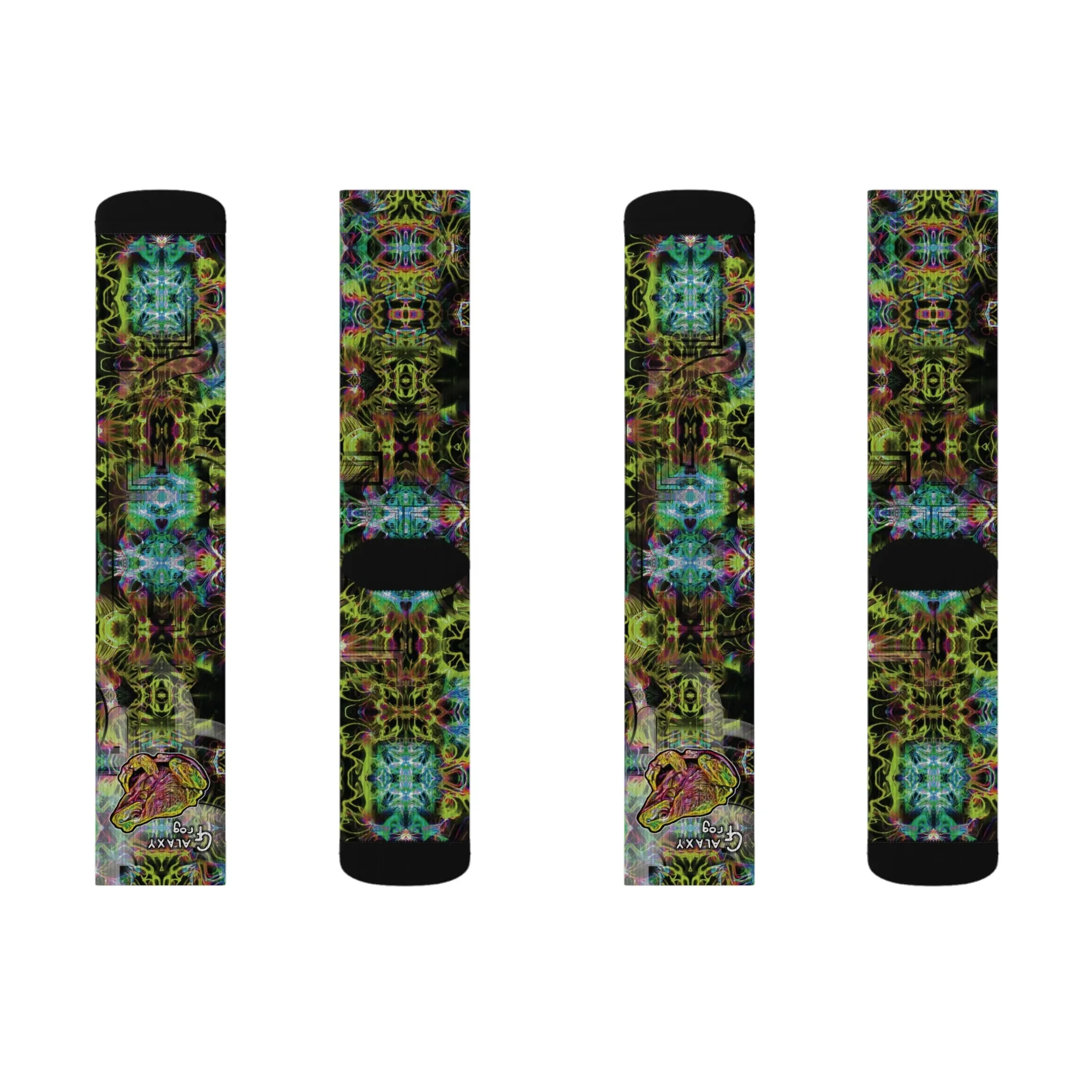 Galaxy Frog Sublimation Socks (Jordan Oaks Elders Cymatics)