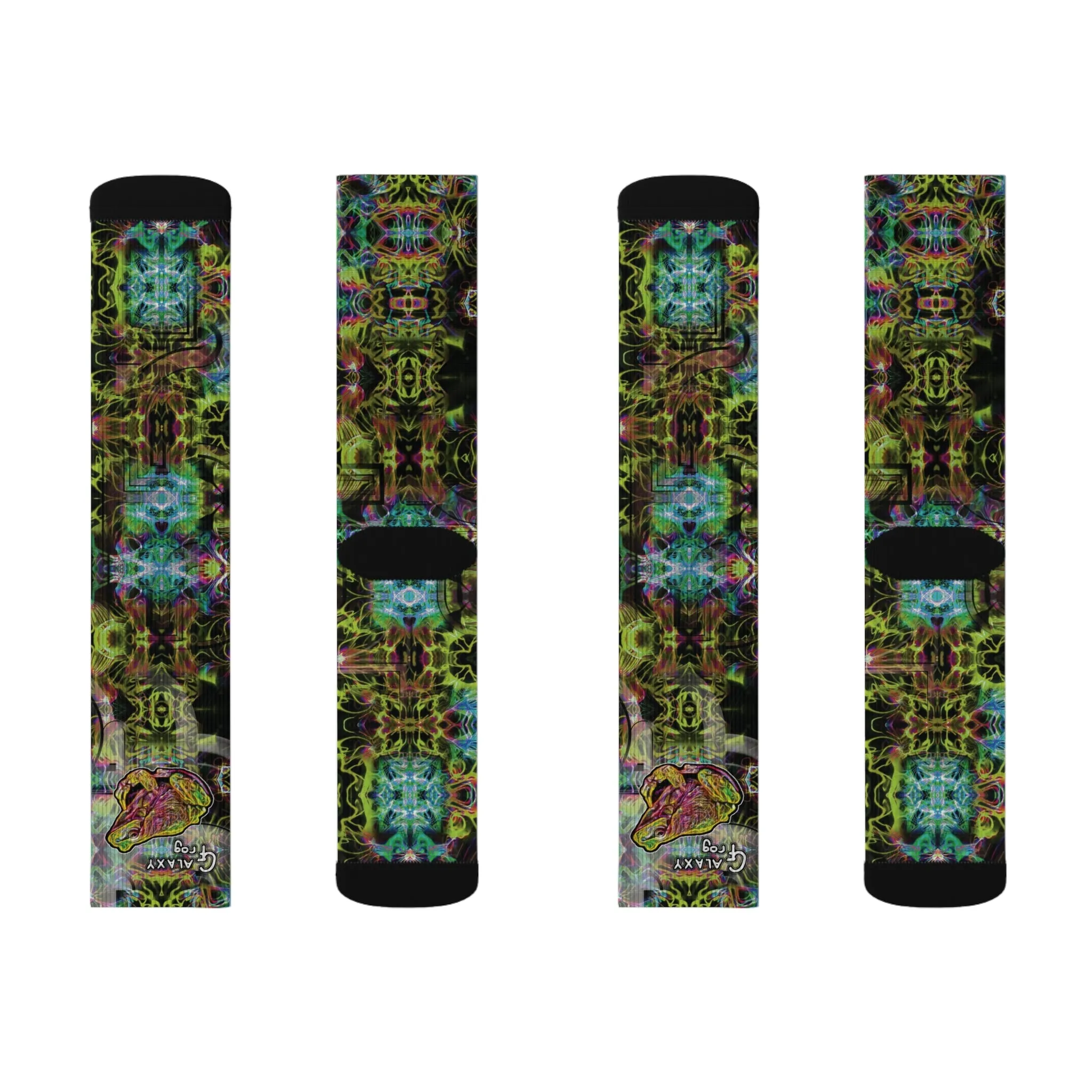 Galaxy Frog Sublimation Socks (Jordan Oaks Elders Cymatics)