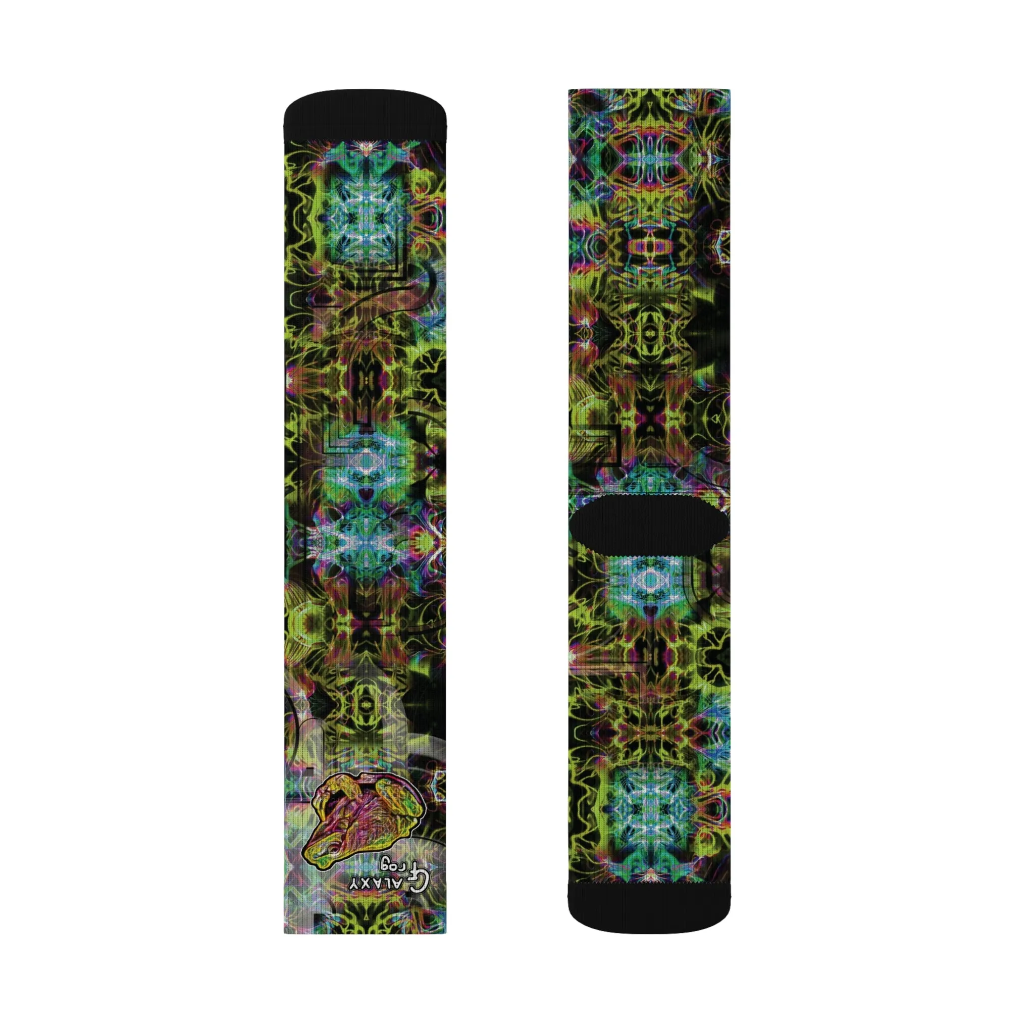 Galaxy Frog Sublimation Socks (Jordan Oaks Elders Cymatics)
