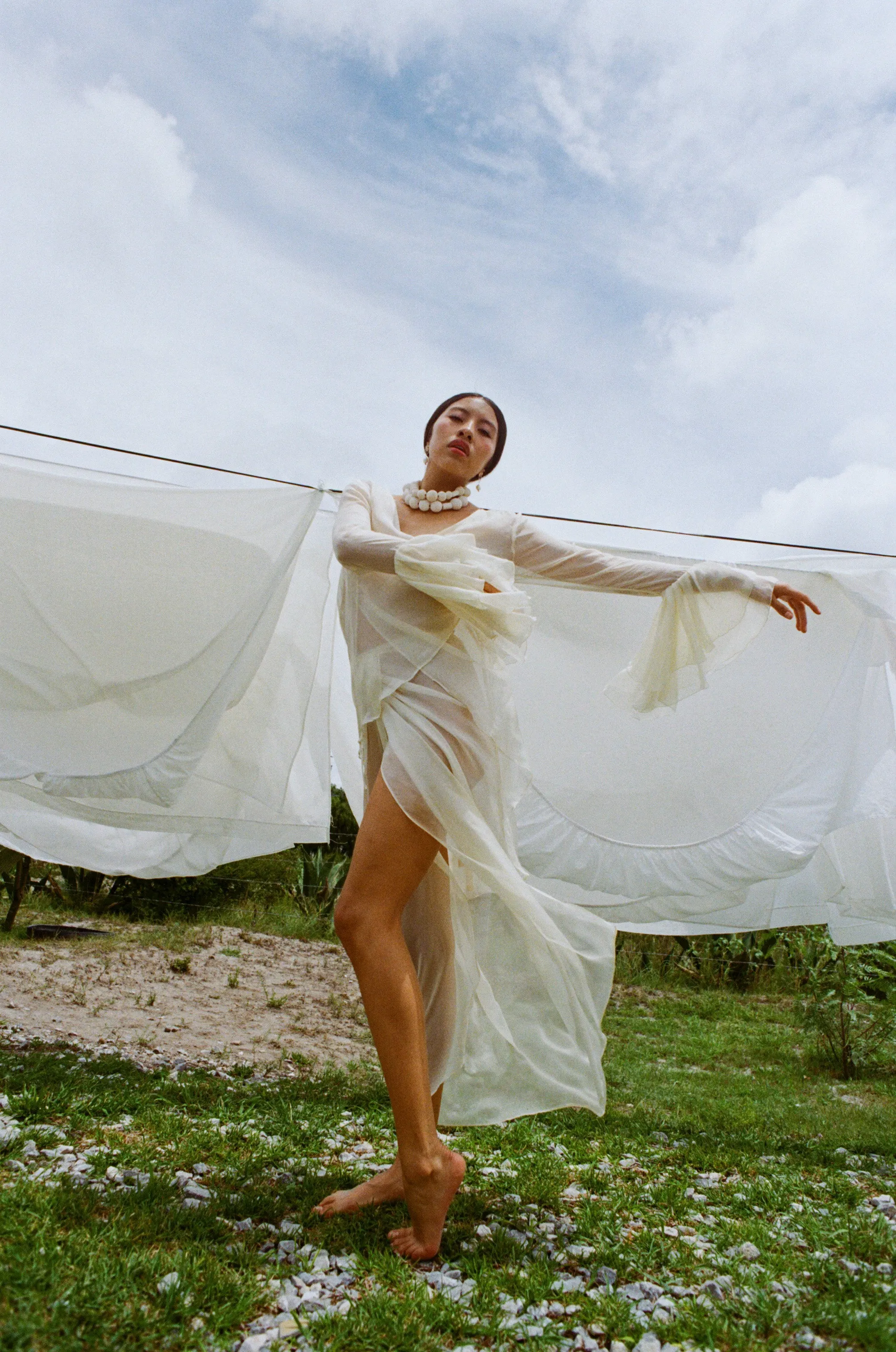 GIULIA BLOUSE / CREAM