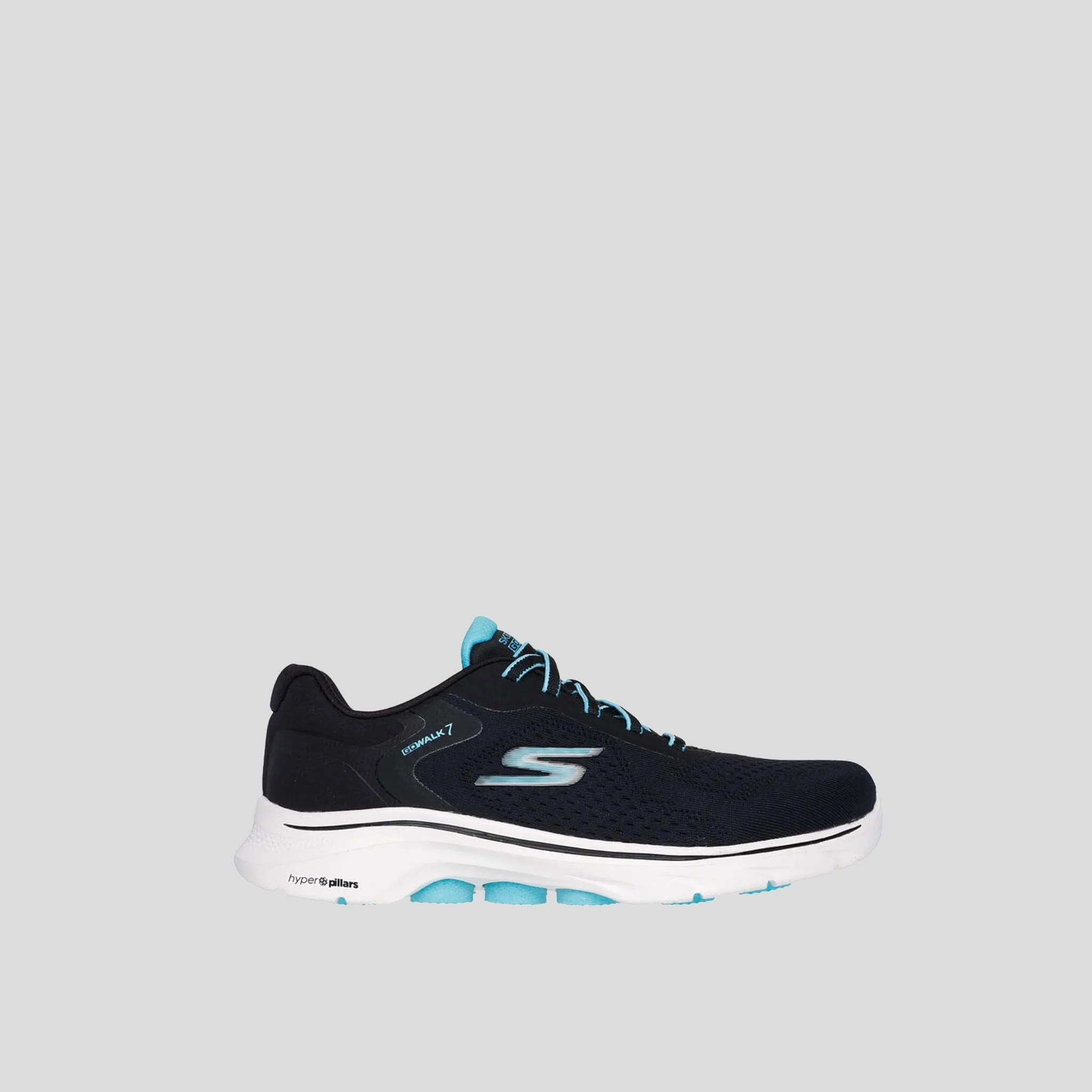 GO WALK 7 - Cosmic Waves | Black/Turquoise