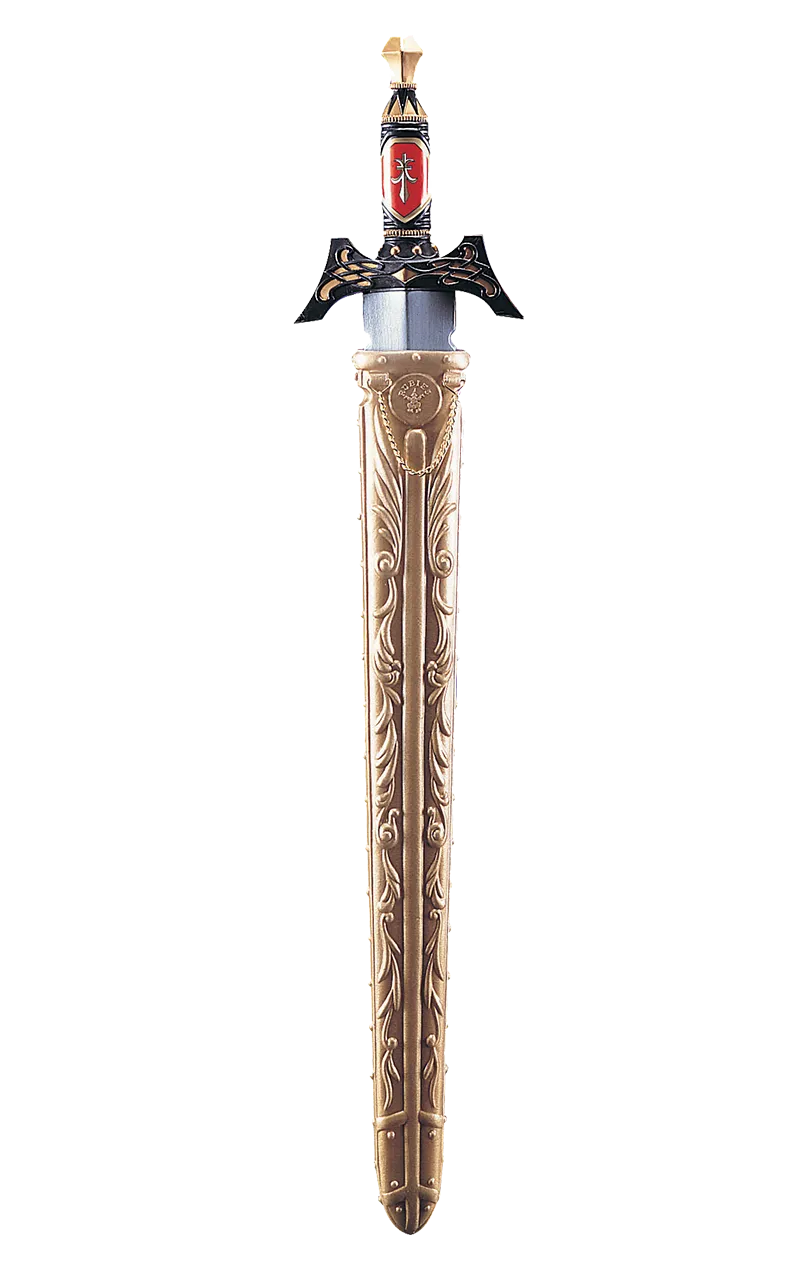 Golden Medieval Sword