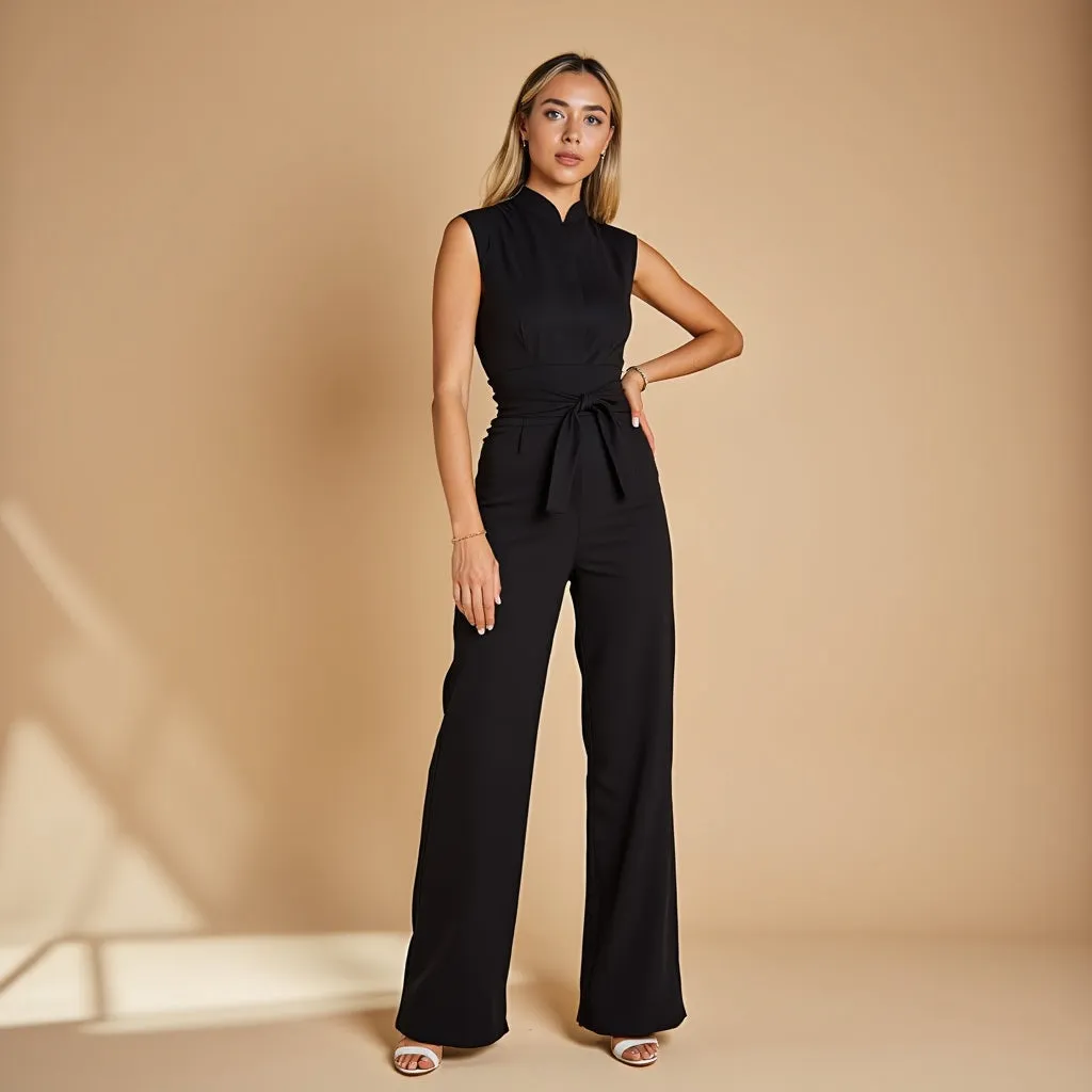 Greta™ | Elegant Jumpsuit with Belt