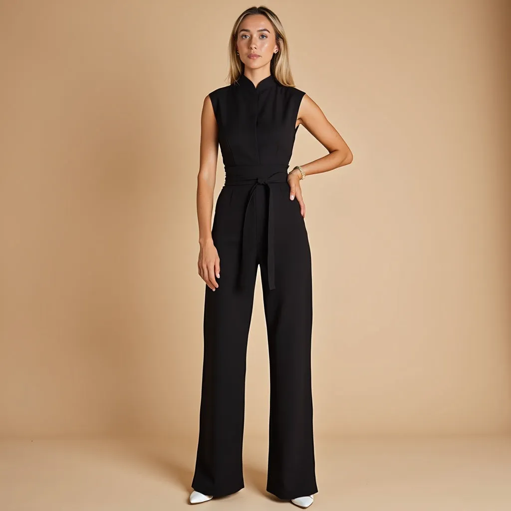Greta™ | Elegant Jumpsuit with Belt