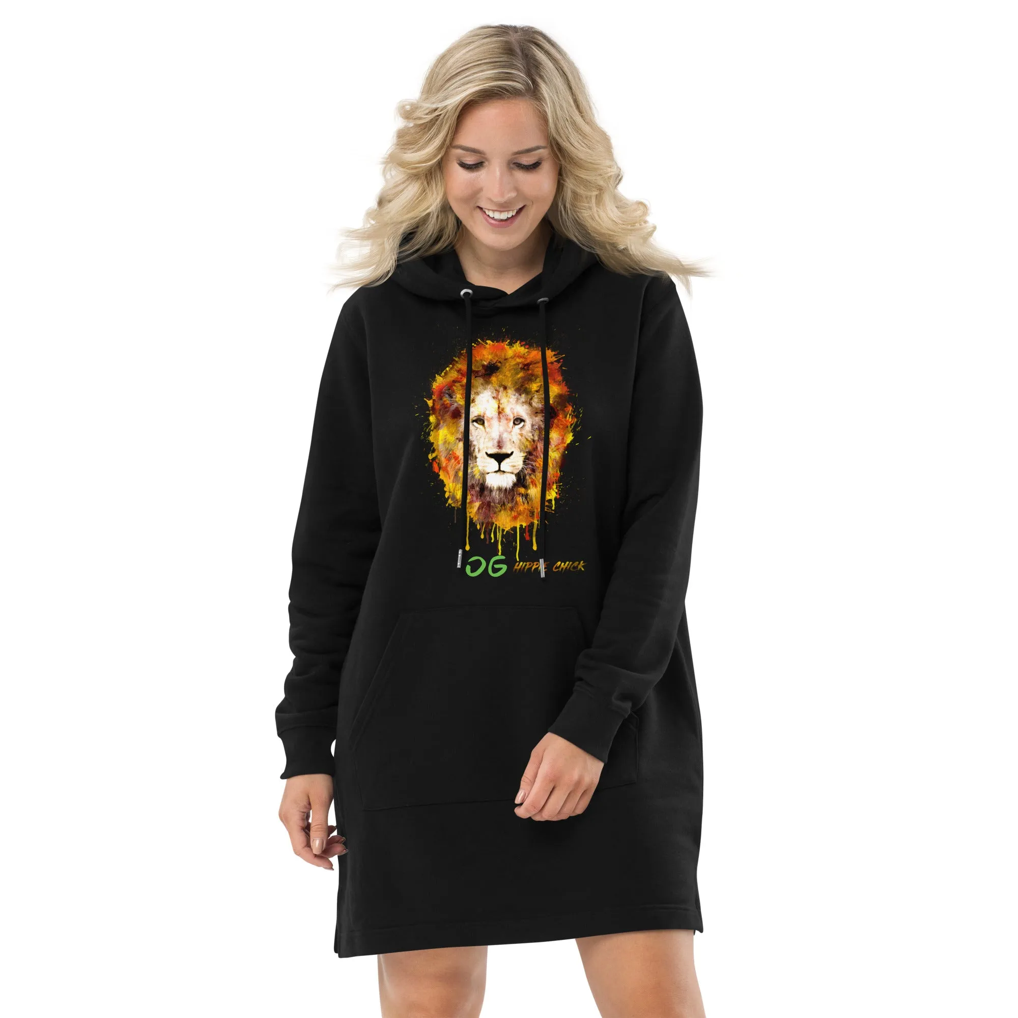 Grinch OG Hoodie Dress (Lion front)