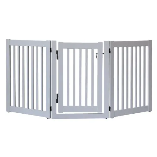 Highlander Freestanding Walk Through Pet Gate