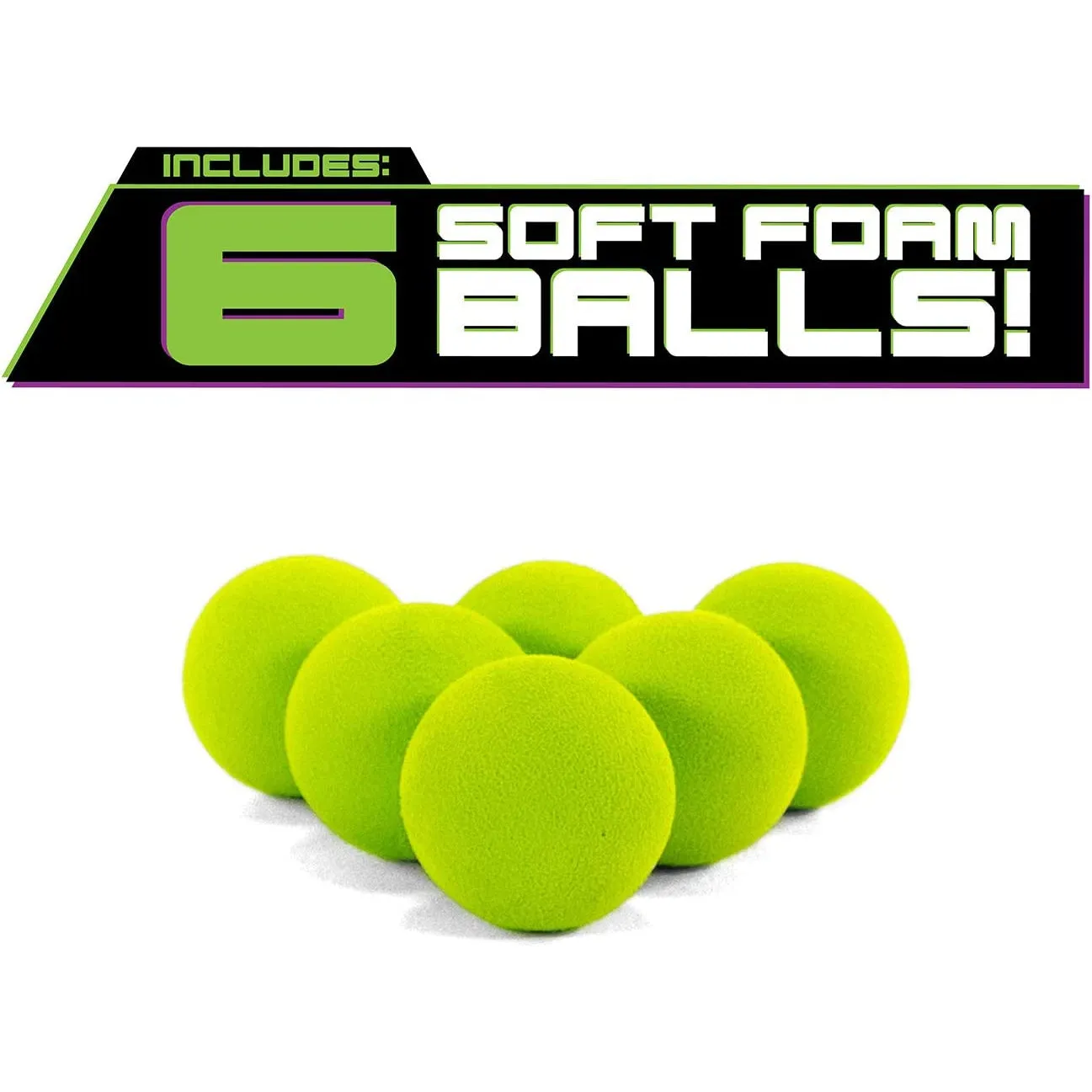 Hog Wild Atomic Power Popper 6X - Rapid Fire Foam Ball Blaster