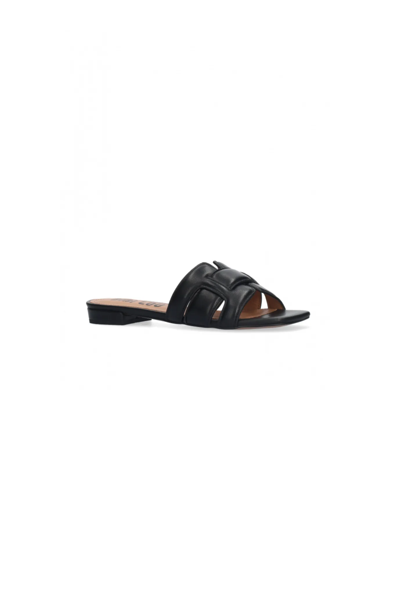 HOLLY FLAT SANDALS - BLACK