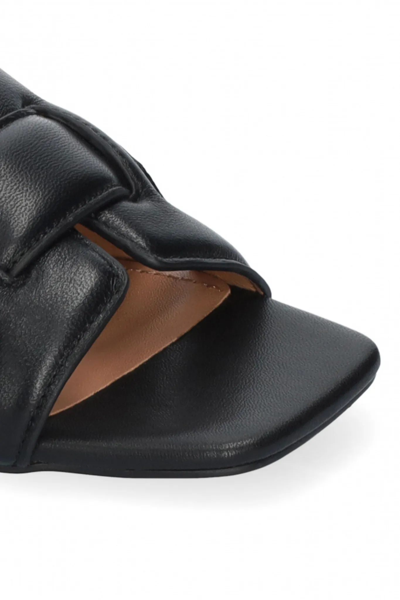 HOLLY FLAT SANDALS - BLACK