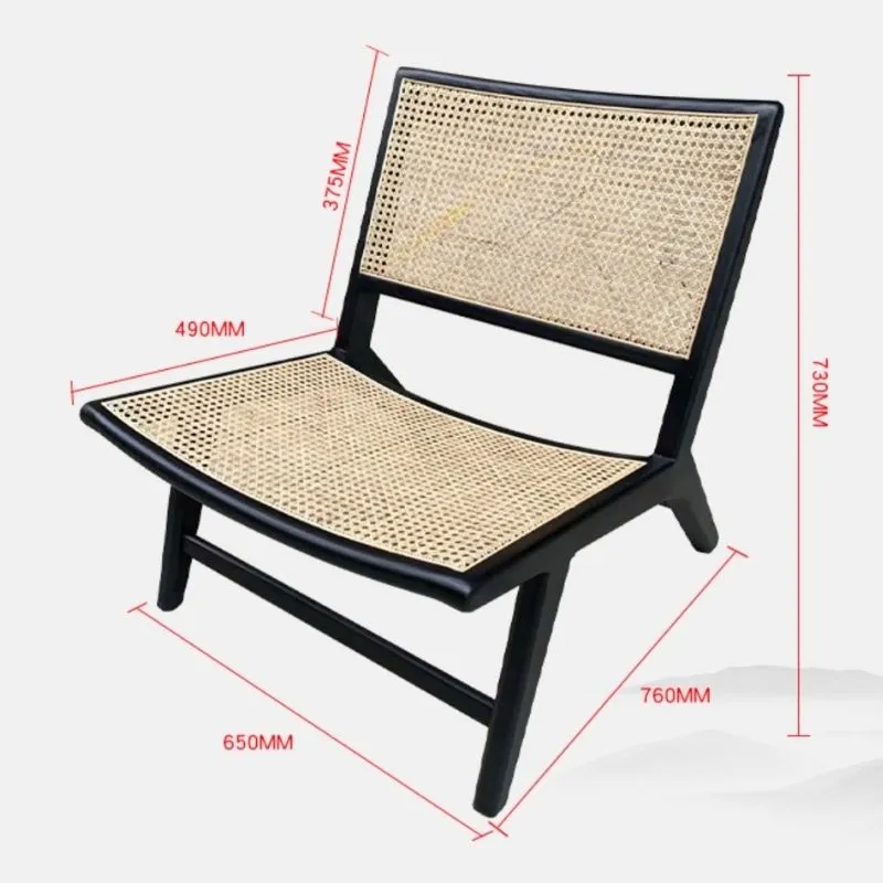 Homlly Stuii Rattan Reading Chair