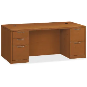 HON Valido Double Pedestal Desk, 72"W