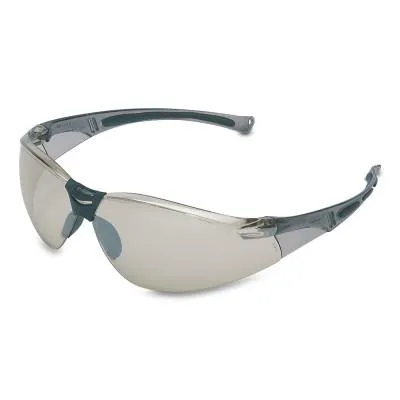 Honeywell A800 Series Eyewear, Indoor/Outdoor Lens, Polycarbonate, Hard Coat, Gray Frame, A804