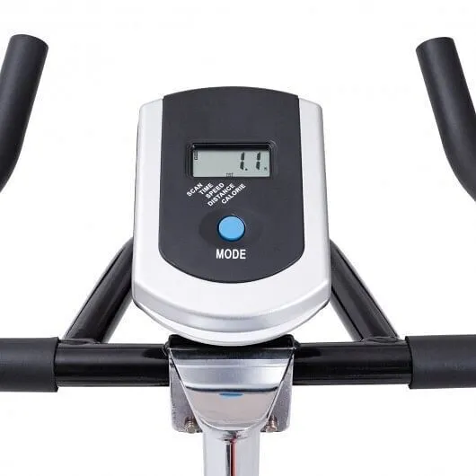 Indoor Fixed Aerobic Fitness Exercise Bicycle with Flywheel and LCD Display - Co