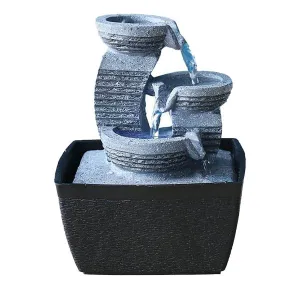 Indoor Relaxing Buddha Decor Fountain