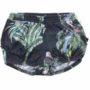 Island Bloom Walk Short - Black