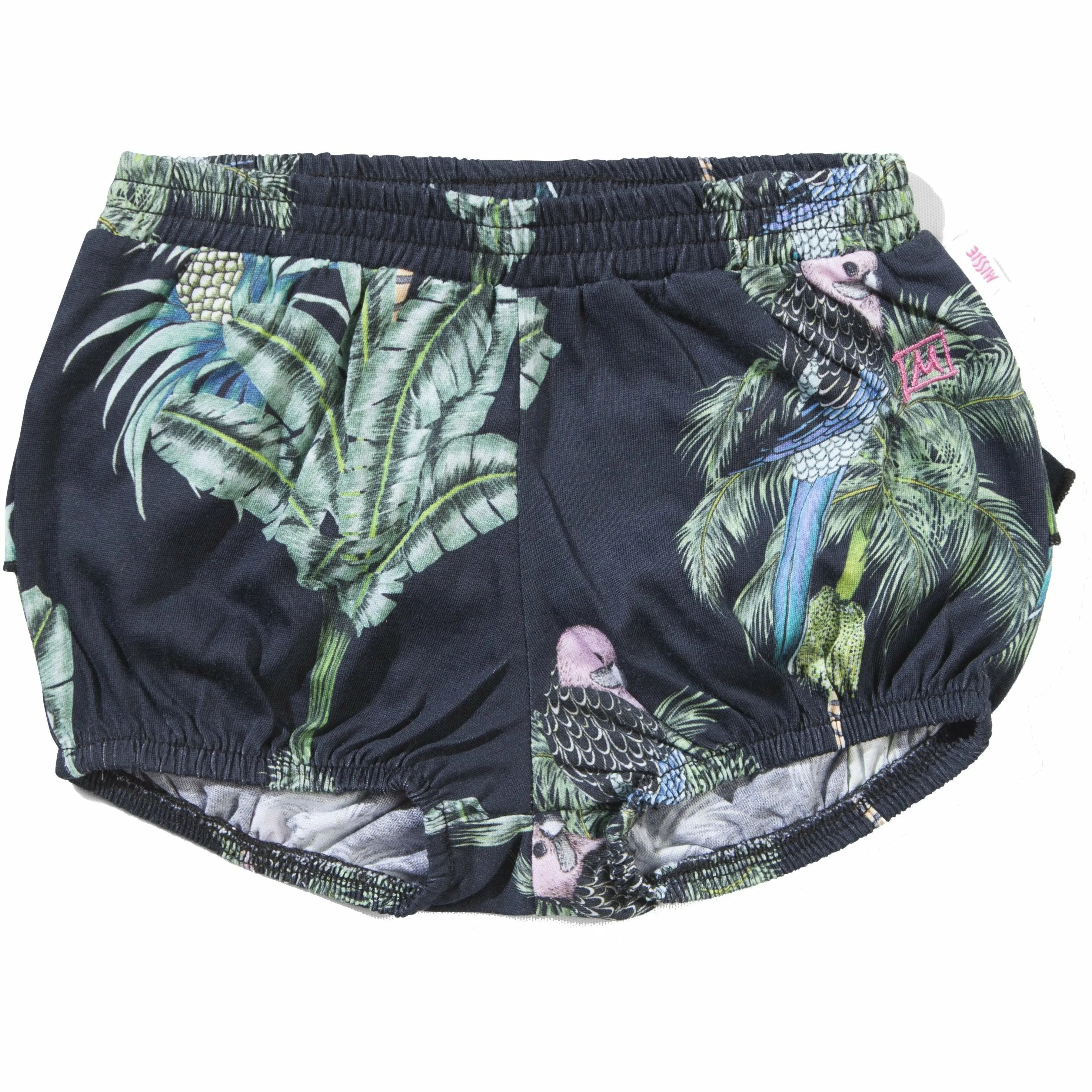 Island Bloom Walk Short - Black
