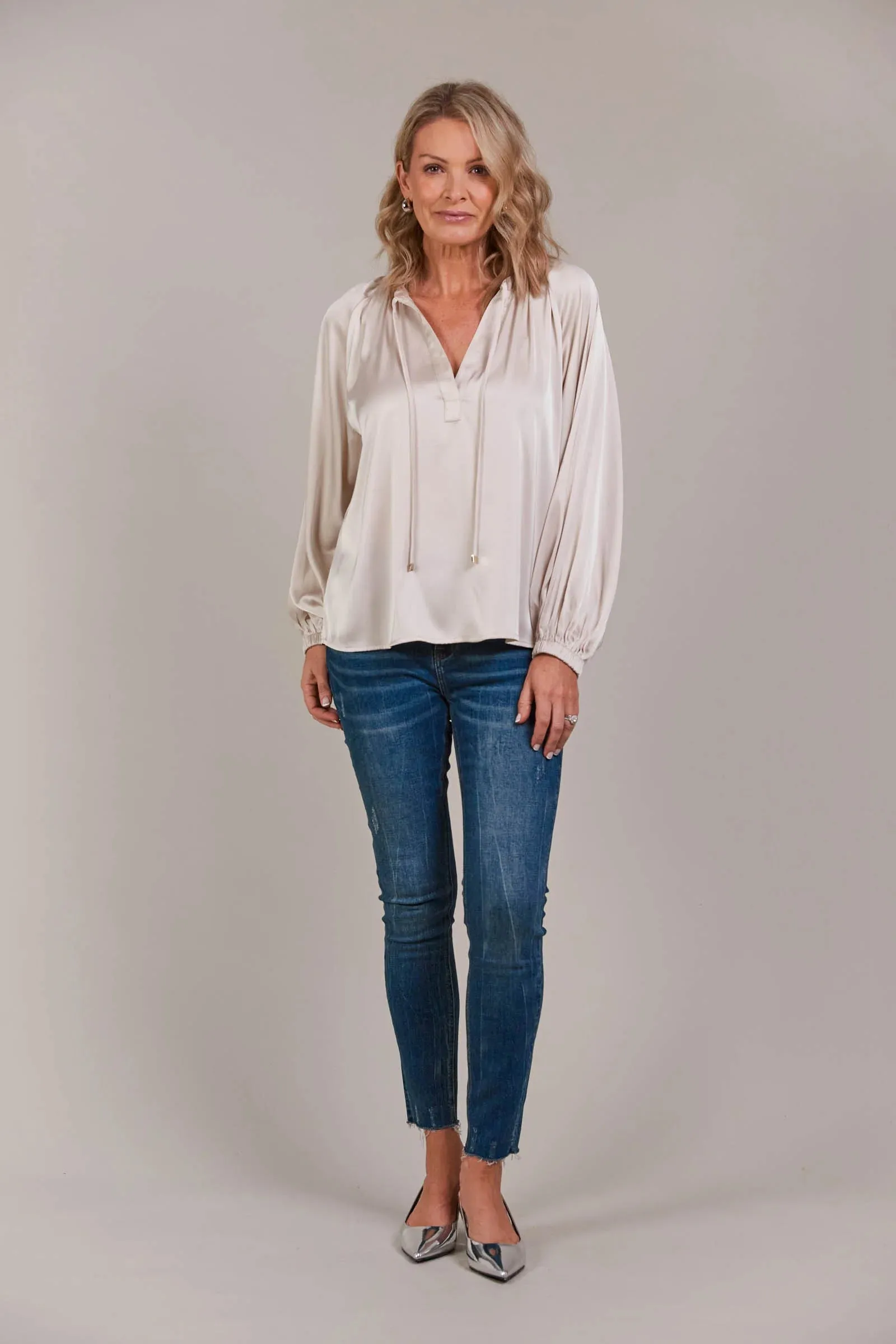 Ivy Blouse - Clay