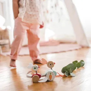 Janod Pull Along Rabbits