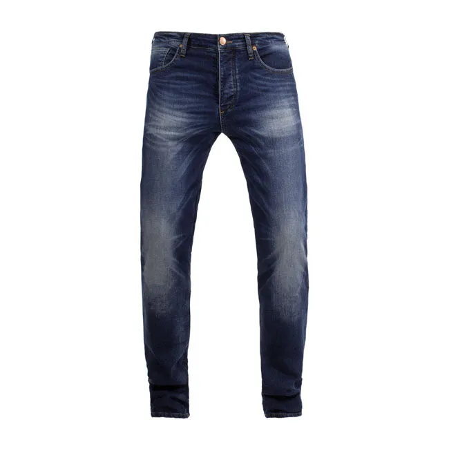 JOHN DOE IRONHEAD XTM JEANS USED DARK BLUE. Herremodell.