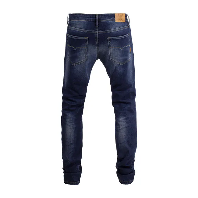 JOHN DOE IRONHEAD XTM JEANS USED DARK BLUE. Herremodell.