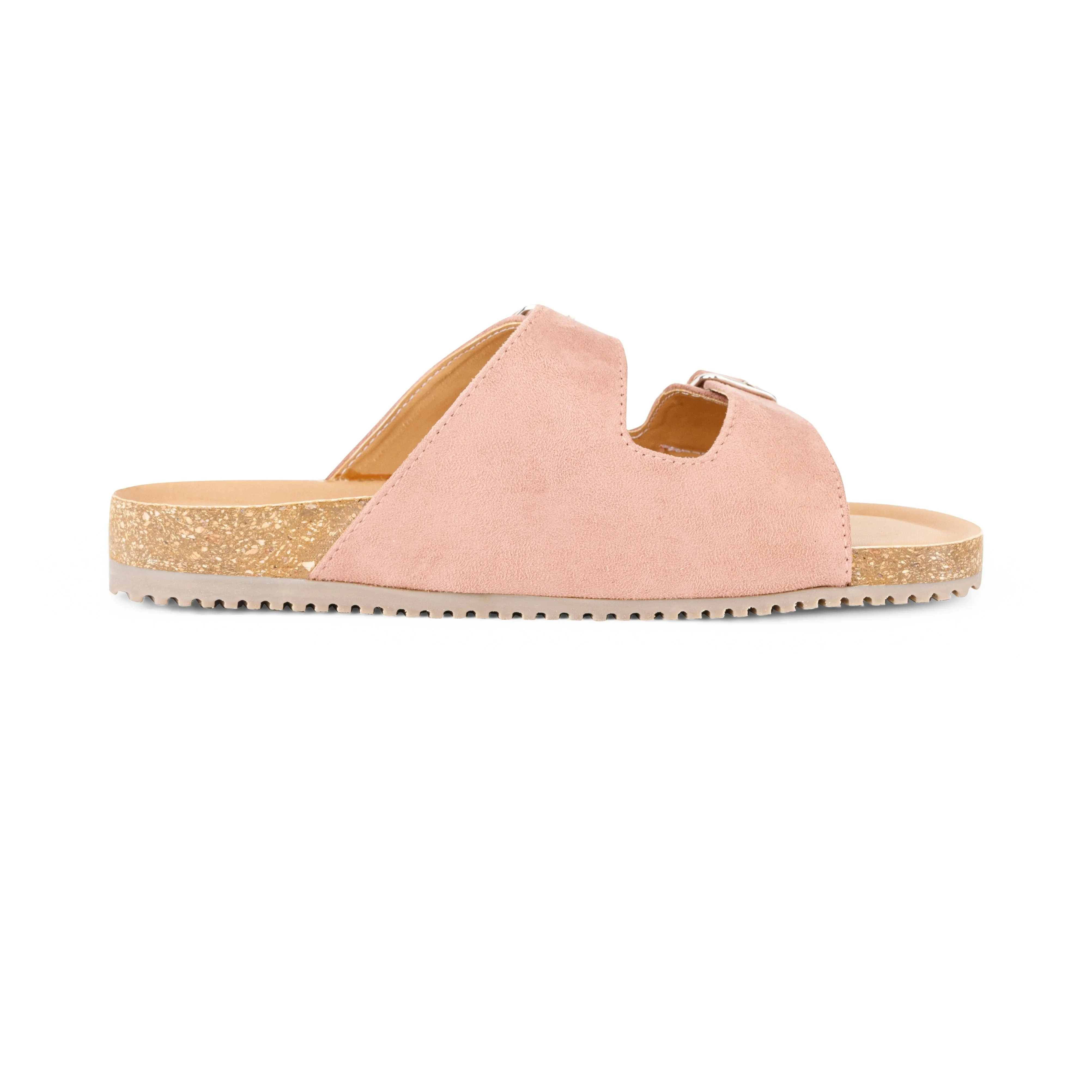 Jorain Nude Suede Comfort Slipons